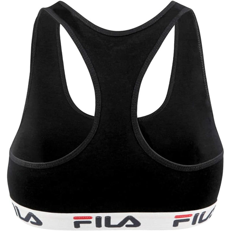 Reggiseno Sportivo Fila Nero S (Ricondizionati B)