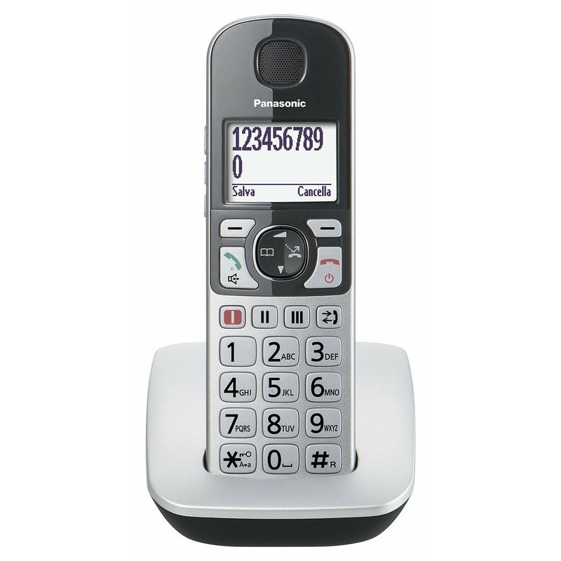 Téléphone Sans Fil Panasonic Corp. KX-TGE510JTS Gris Identification de l&