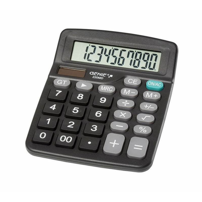 Calculator 220 MD Black Plastic (Refurbished B)