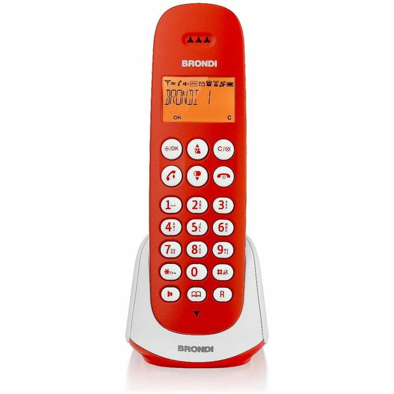 Telefono Senza Fili Brondi Rojo/Blanco (Ricondizionati B)