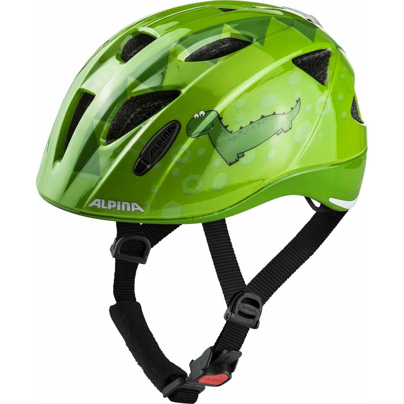 Kinderfahrradhelm Alpina Ximo Flash 45-49 cm grün (Restauriert A)