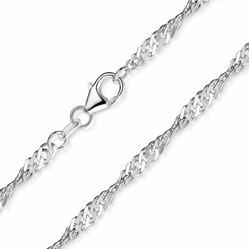 Collar Mujer K95 45 cm Plata (Reacondicionado B)