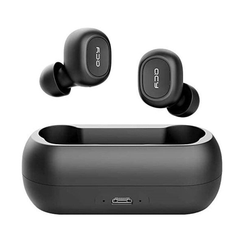 Auriculares Bluetooth QCY T1C Negro (Reacondicionado A+)