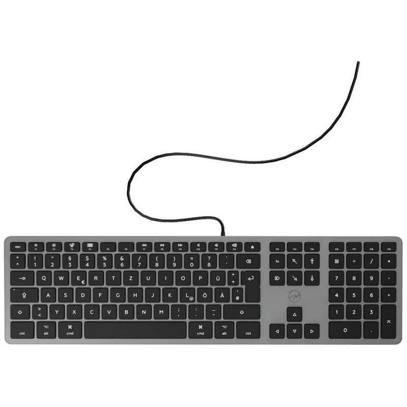 Teclado Mobility Lab ML311883 Qwertz Alemán Negro (Reacondicionado A)