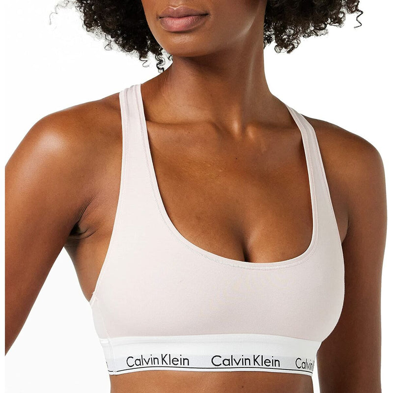 Reggiseno Sportivo Calvin Klein 0000F3785E Rosa (Ricondizionati B)