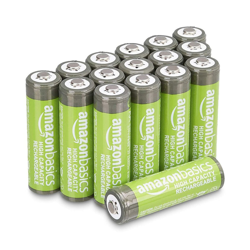 Batteria ricaricabile Amazon Basics 1,2 V (Ricondizionati A+)