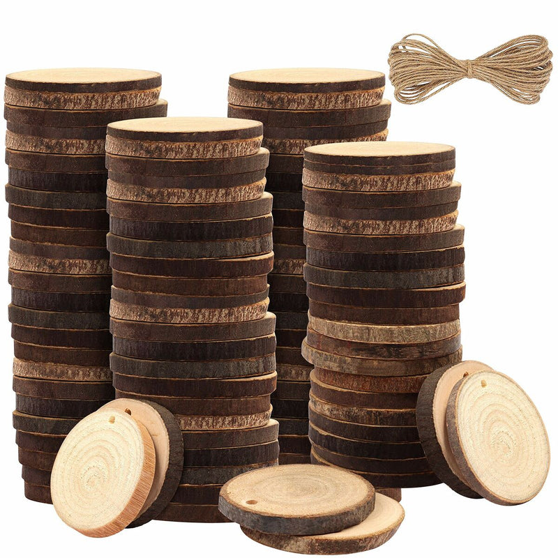 Natural Wooden Discs Ø 3 cm Ø 5 cm (Refurbished D)