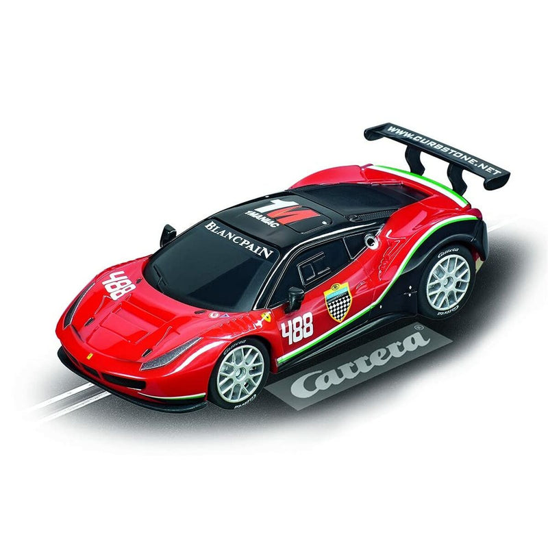 Rennwagen Carrera Ferrari 488 GT3 Kunststoff Bunt (Restauriert B)