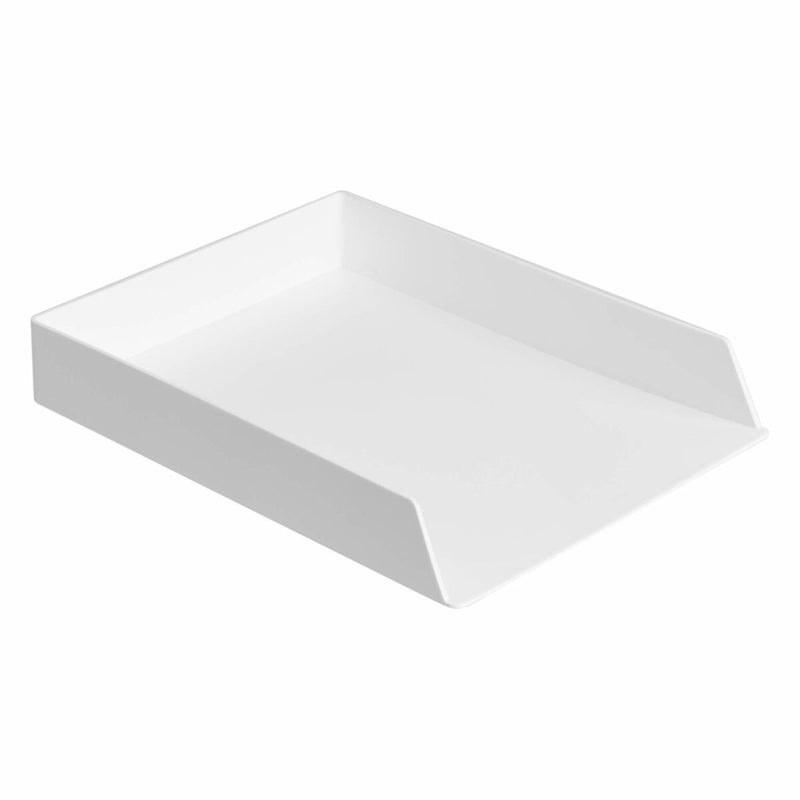 Plateau de qualification Amazon Basics Blanc Plastique 2 Unités (Reconditionné A+)