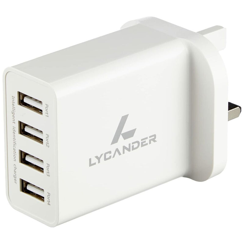 Netzstecker Lycander LPS4UK Englisch USB (Restauriert A+)