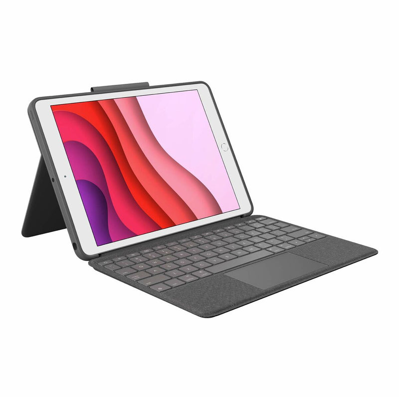 Clavier Bluetooth avec Support pour Tablette Logitech 920-009624 Qwertz Allemand Graphite Allemand QWERTZ (Reconditionné A)