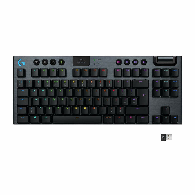 Tastiera Logitech G915 LIGHTSPEED TKL QWERTY US (Ricondizionati B)