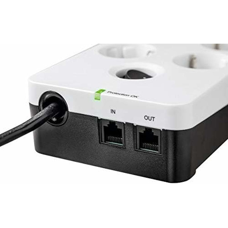 Schuko 8 Way Multi-socket Adapter Eaton PB8TUF White 230 V 220-250 V (Refurbished C)