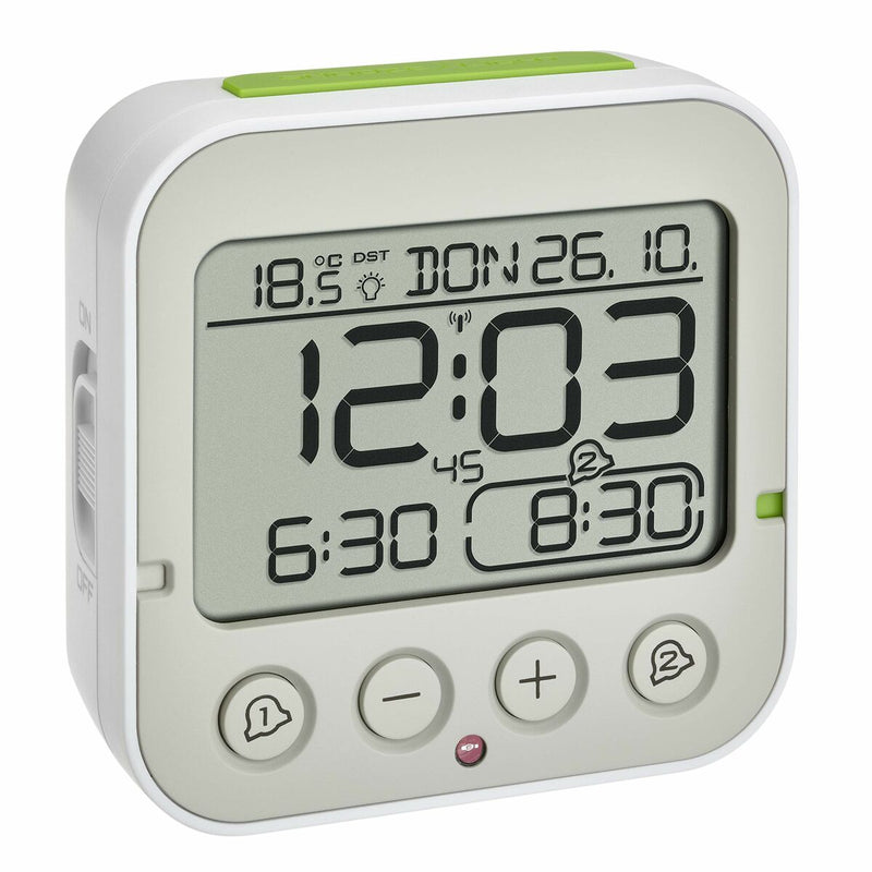 Alarm Clock TFA Dostmann Funk Bingo 2.0 White (Refurbished A+)