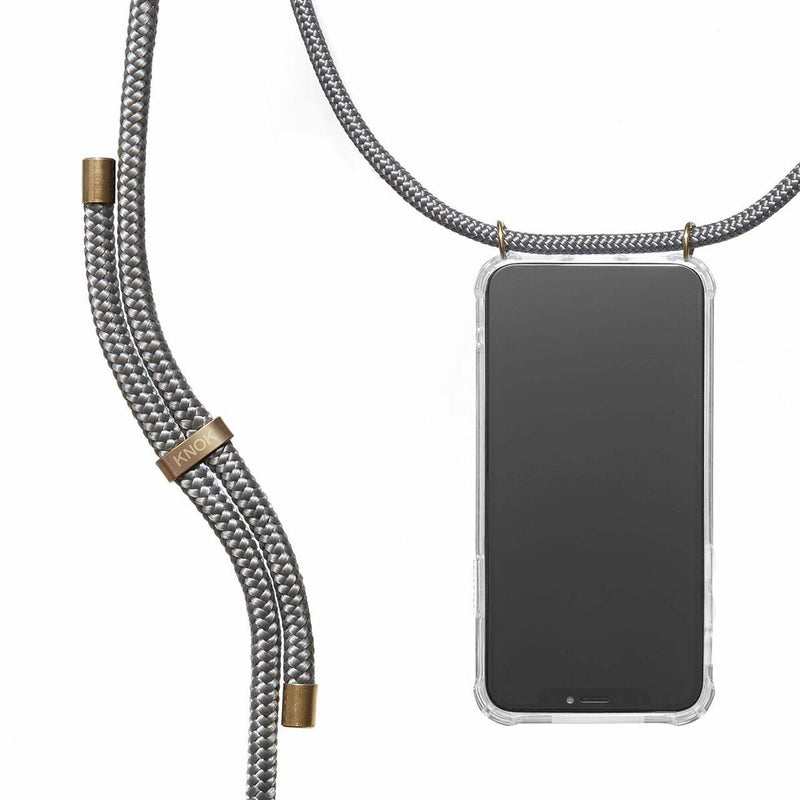 Mobile cover Grey Cord for hanging (Refurbished A)