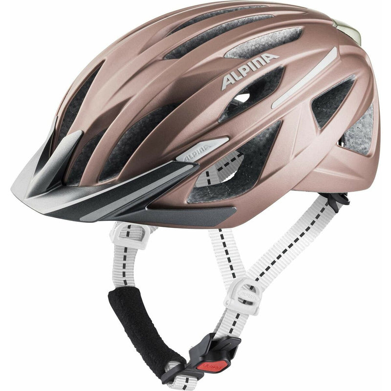 Casco de Ciclismo para Adultos Alpina 51-56 cm Marrón (Reacondicionado A)