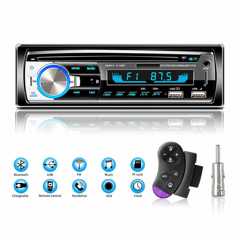 Radio Bluetooth MP3 Coche (Reacondicionado A)