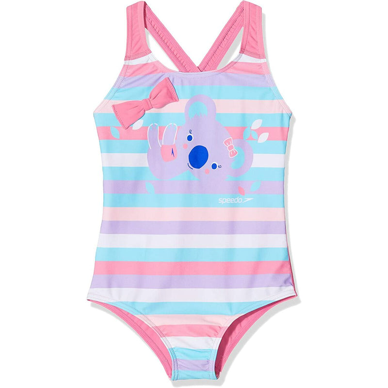 Maillot de Bain Fille Speedo Koko Koala 9-12 Mois (Reconditionné B)