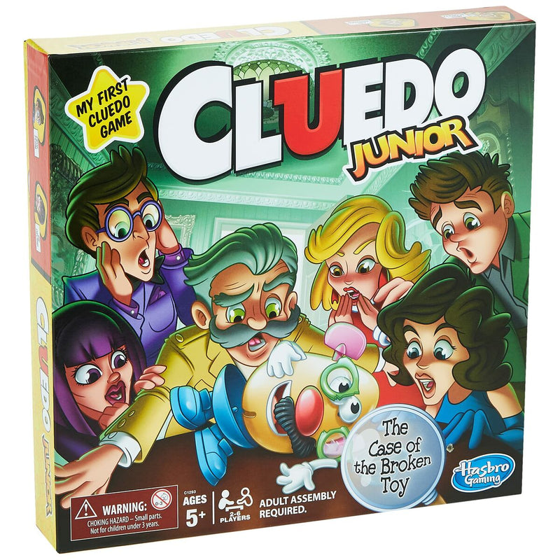 Cluedo Junior Hasbro Inglese (Ricondizionati D)