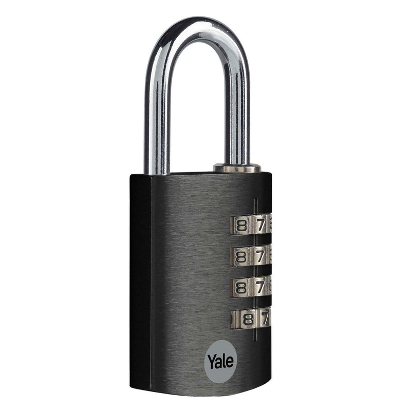 Combination padlock Yale YE3CB Black (Refurbished A)