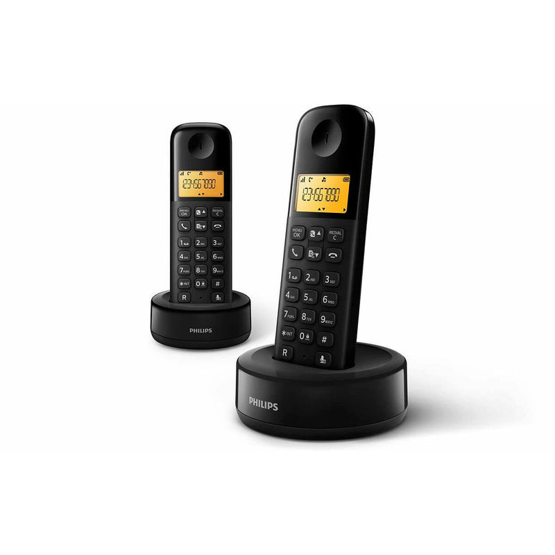 Telefono Senza Fili Philips D1602B/01 Nero (Ricondizionati A)