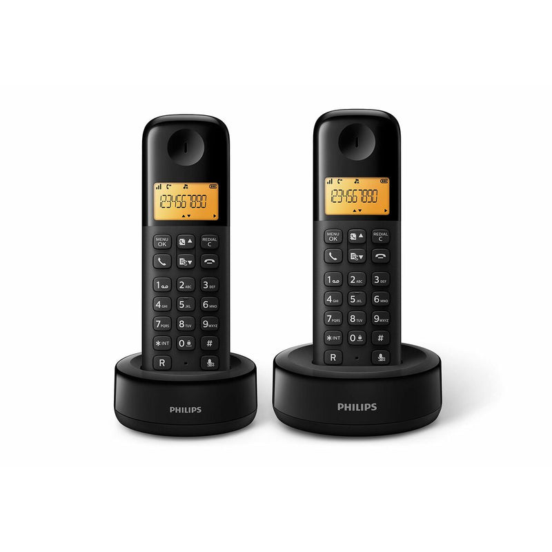 Telefono Senza Fili Philips D1602B/01 Nero (Ricondizionati A)