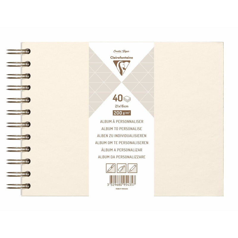 Bloc de Notas Clairefontaine 95435C Blanco (Reacondicionado B)