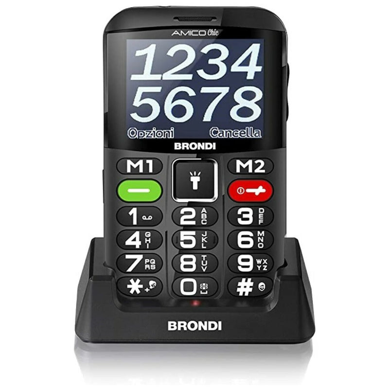 Téléphone Portable Brondi 10274061 2,4" Noir (Reconditionné B)