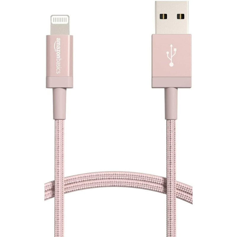 USB Cable Amazon Basics Suitable for iPod, iPhone, iPad, MP3 (Refurbished A)