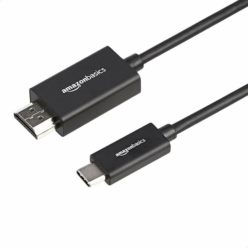 Adattatore USB C con HDMI Amazon Basics (1.8 m) (Ricondizionati A+)