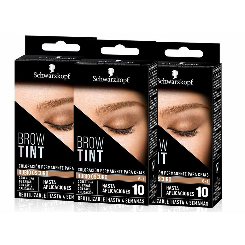 Maquillage pour Sourcils Schwarzkopf Brow Tint Blond foncé (Reconditionné A+)