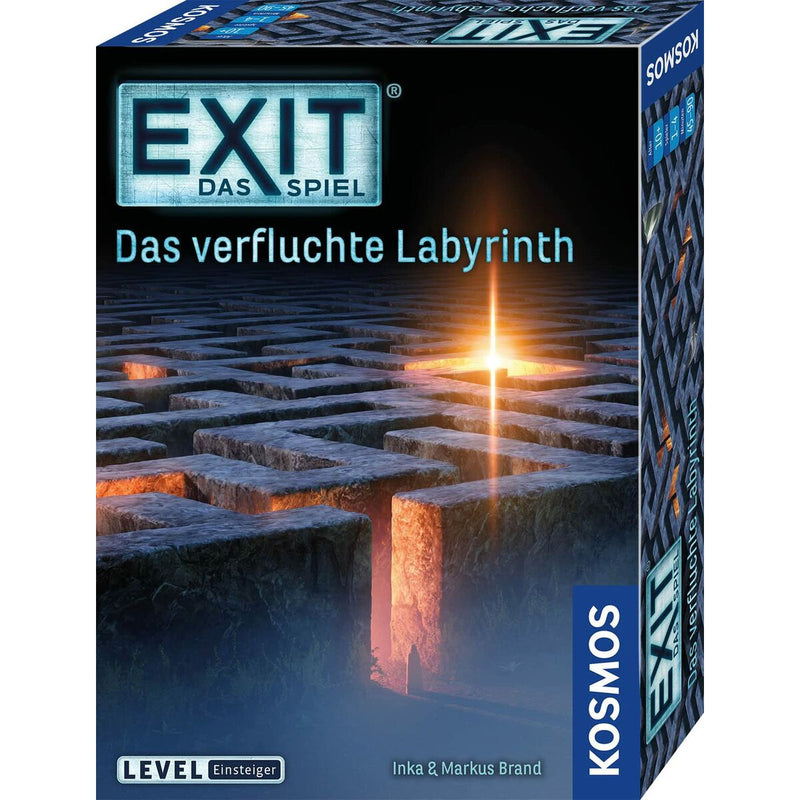 Tischspiel Kosmos Exit-Das Spiel: Das verfluchte Labyrinth (Restauriert A+)