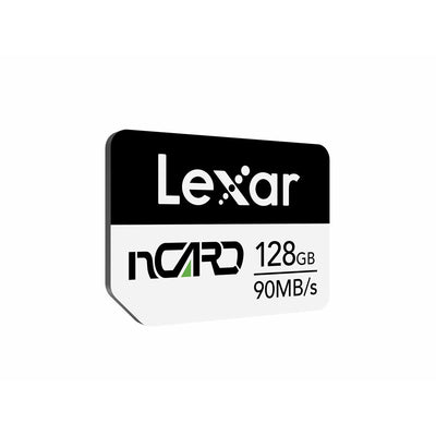 Micro SD Memory Card with Adaptor Lexar nCAR 128 GB (Refurbished A)