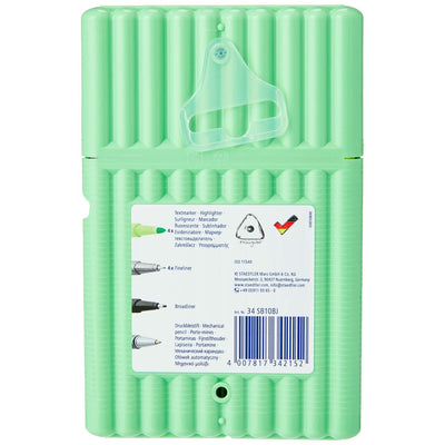 Rotulador permanente Staedtler Botanic journalist Verde 10 Piezas (Reacondicionado A+)