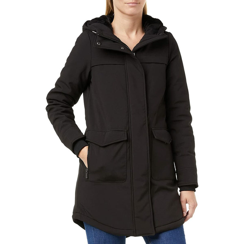 Chaqueta Impermeable para Mujer 15192522 Negro (Reacondicionado A)