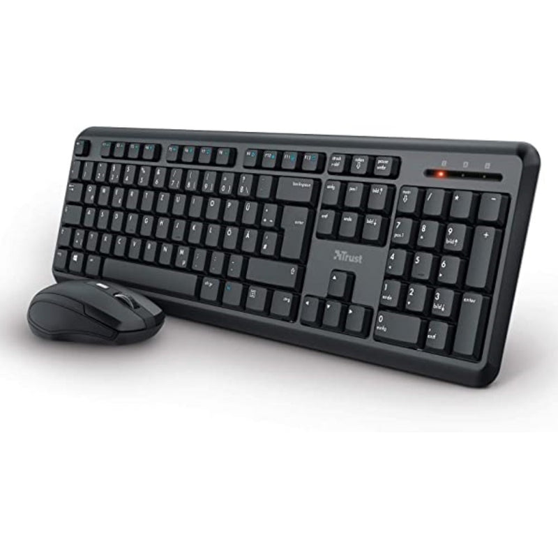 Clavier et souris sans fil Trust 24080 QWERTZ (Reconditionné A)