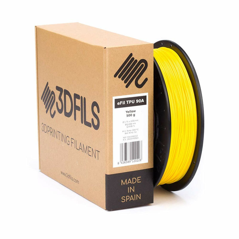 Support de bobine de filament Jaune (Reconditionné D)