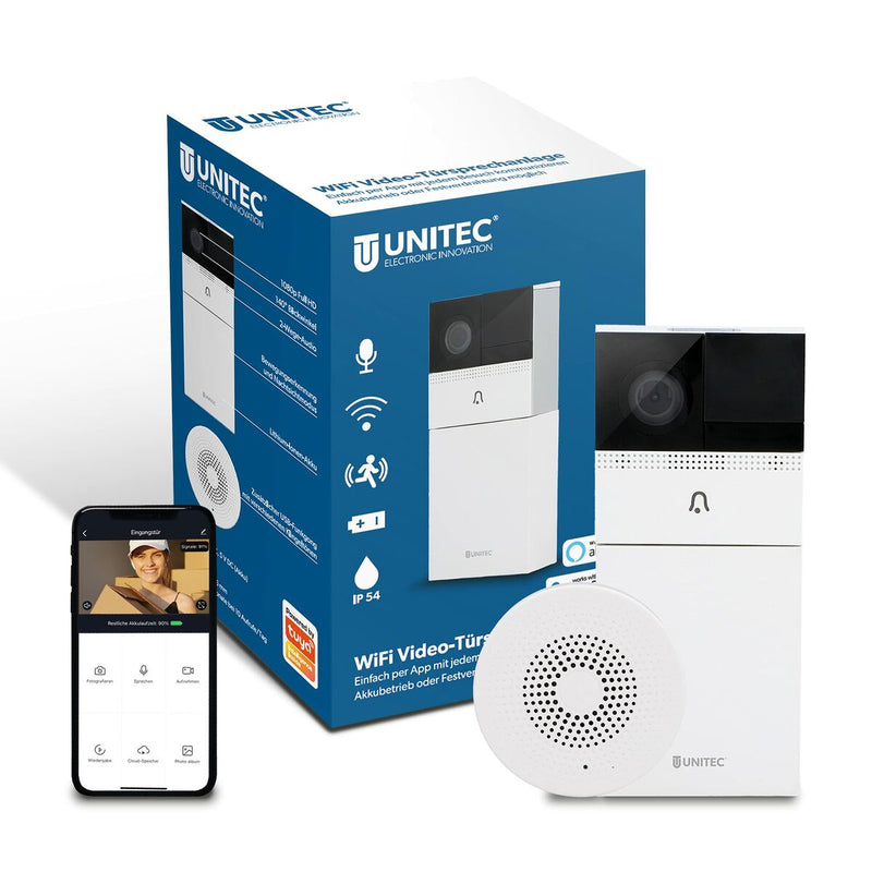 Citofono Videocamera WiFi IP54 (Ricondizionati B)