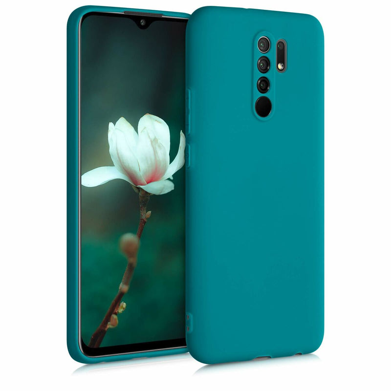 Custodia per Cellulare Xiaomi Redmi 9 Verde TPU (Ricondizionati A)