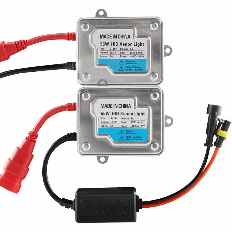 Kit di installazione H1 H3 H7 H8 H9 H11 9005 9006 H4 D2r D2s HID Ballast (Ricondizionati B)