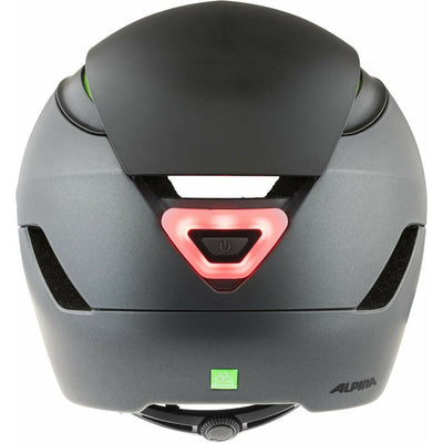 Casco de Ciclismo para Adultos Alpina 52-57 cm Negro Policarbonato Ligero (Reacondicionado A)