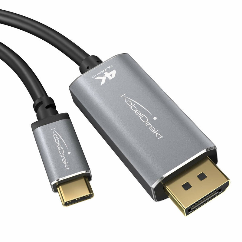 Adattatore USB C con DisplayPort KabelDirekt (Ricondizionati B)