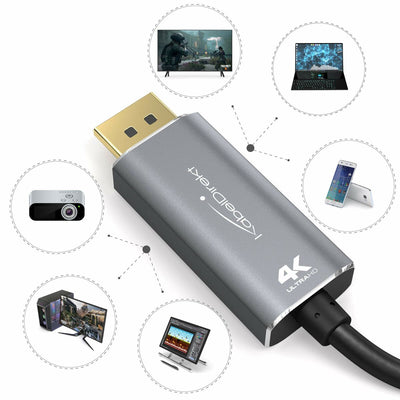 Adattatore USB C con DisplayPort KabelDirekt (Ricondizionati B)