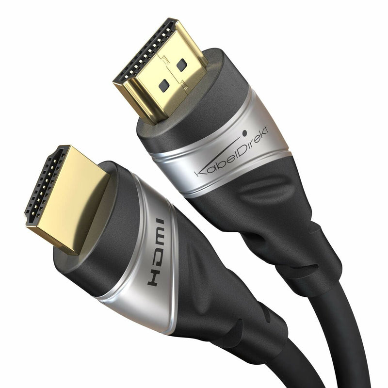 Cable HDMI KabelDirekt 1270 Negro 1 m (Reacondicionado A+)