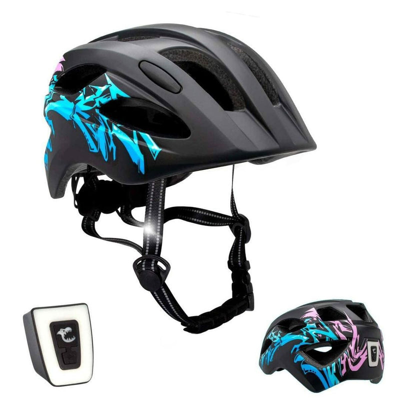 Casque de Cyclisme pour Enfants Crazy Safety Grafitti Noir (Reconditionné A+)