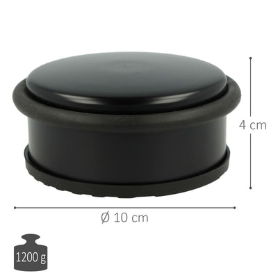 Tope Westcott Negro 4 x 10 cm (Reacondicionado C)