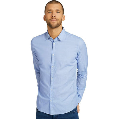 Chemise à manches longues homme   Bleu clair (XXXL) (Reconditionné A)