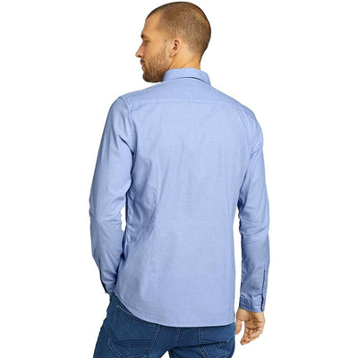 Chemise à manches longues homme   Bleu clair (XXXL) (Reconditionné A)