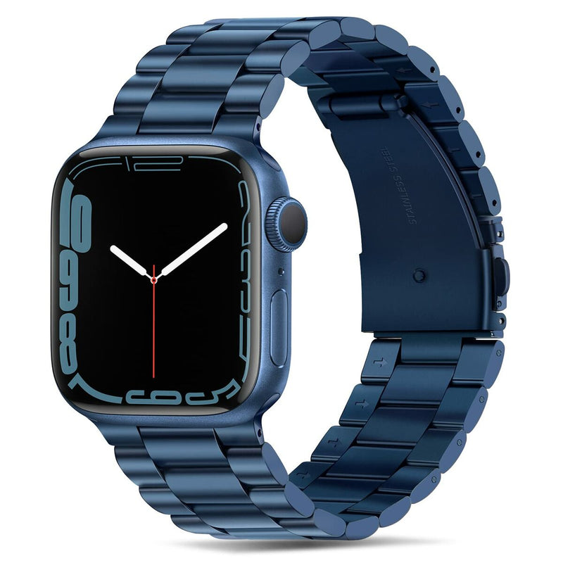 Watch Strap Apple Watch Series 8/7/SE/6/5/4/3/2/1 BAND-Steel Blue (Refurbished A)