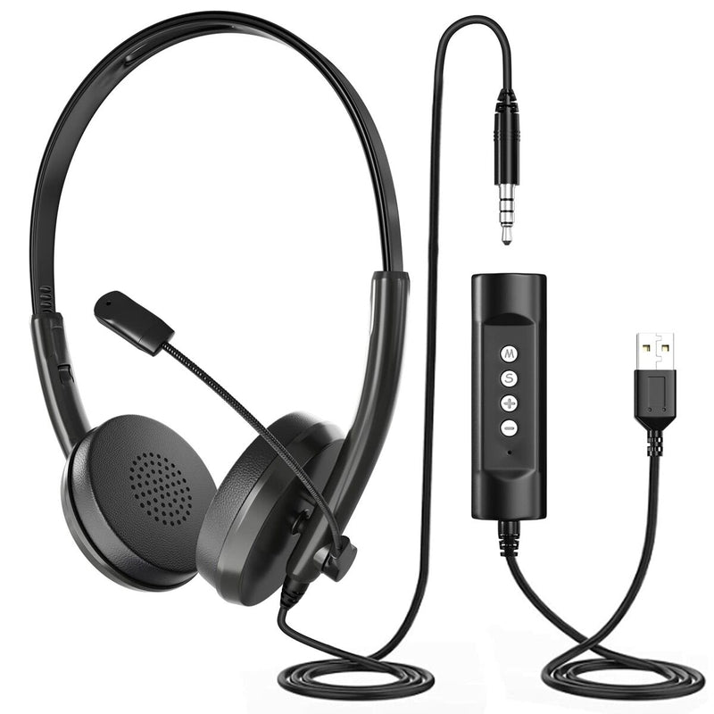 Headphones with Microphone (Refurbished A)